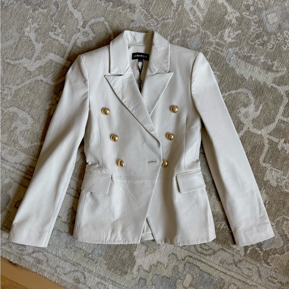NWT - LAMARQUE Leather Blazer